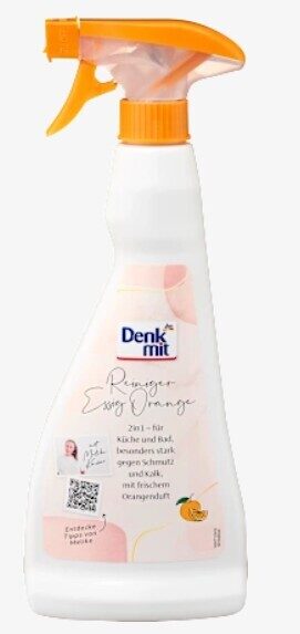 Denkmit etiķa tīrīšanas līdzeklis ar apelsīnu, 500 ml